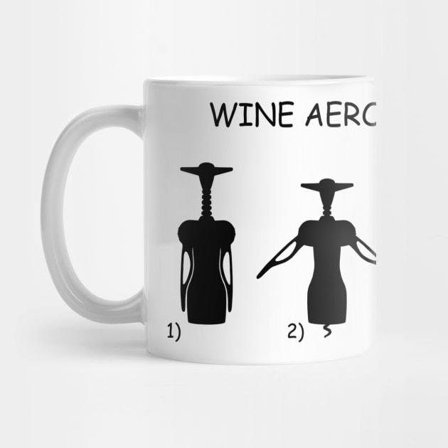 Wine Aerobics by Printadorable